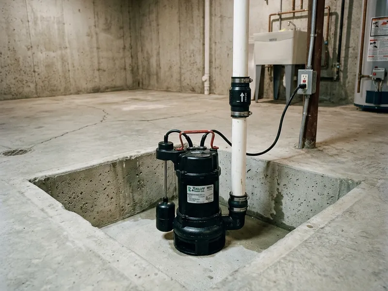 Sump Pump Installation Plumber in Lebanon, WI